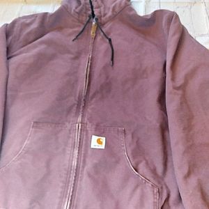 Carhartt womens xl plum quilted jacket